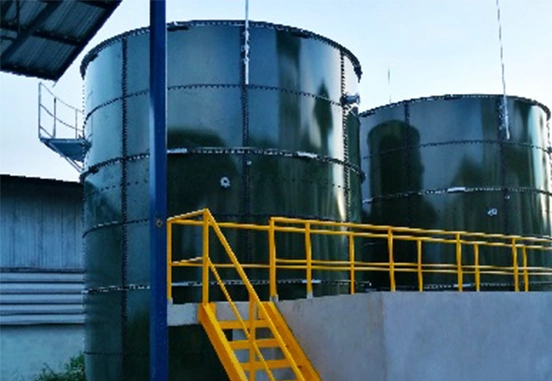 Penggunaan tangki Digester Biogas anaerobik UASB dalam rawatan air sisa Cod yang tinggi